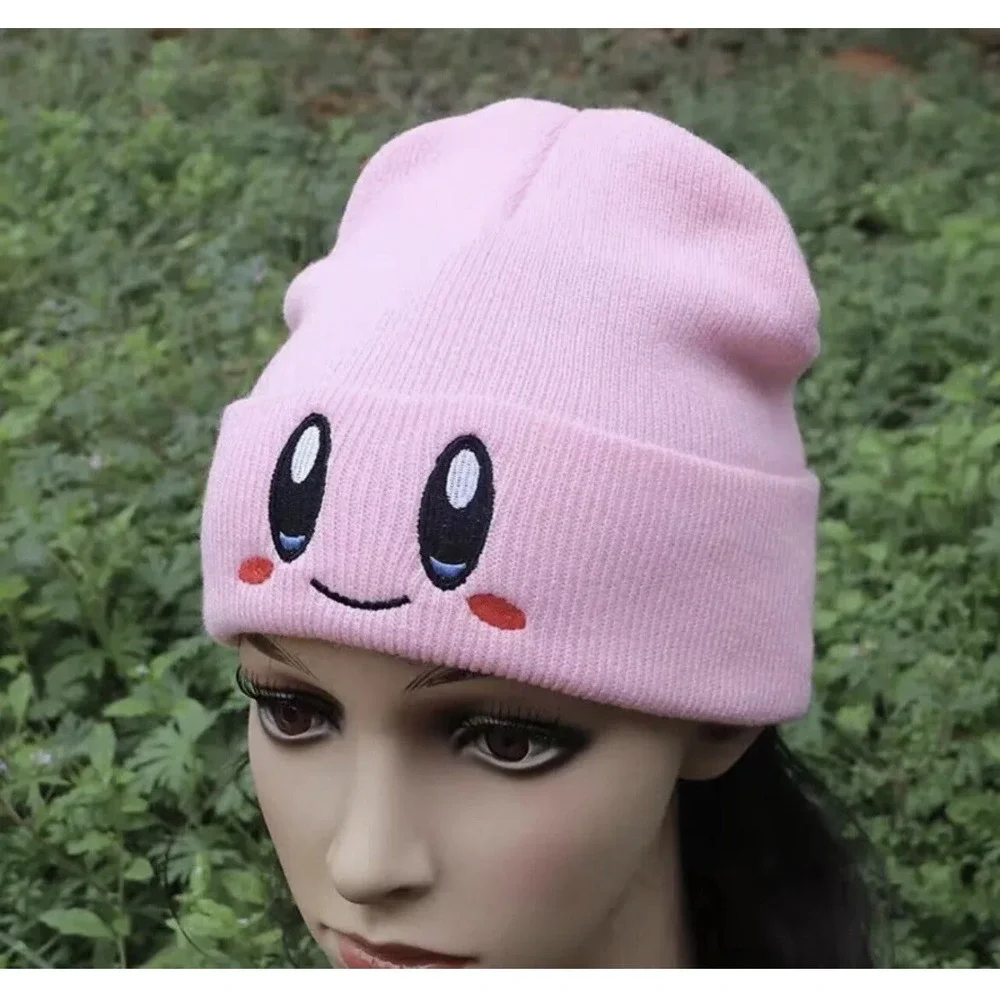Kirby Unisex Knit Beanie / Skully / Hat / Cap (Pink) - Fits‎ Adults and Children